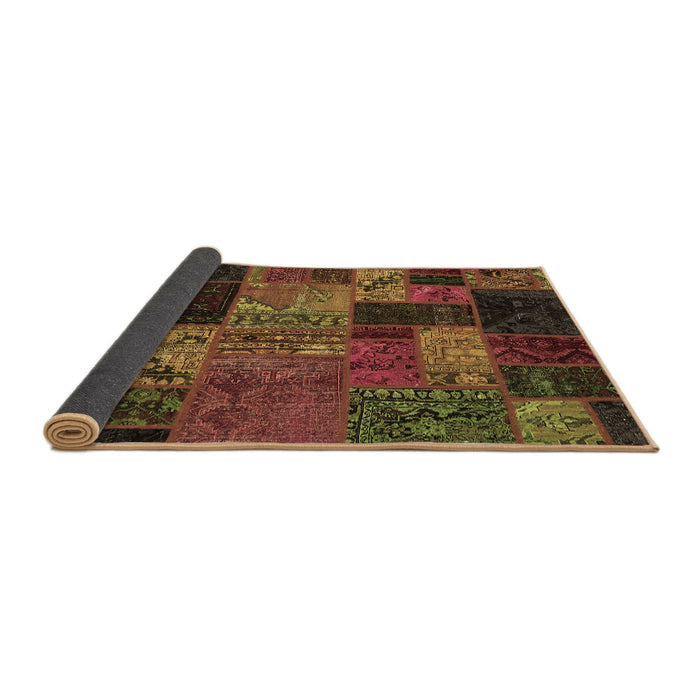 Sideview of Oriental Brown Modern Rug, abs5676brn