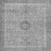 Square Oriental Gray Modern Rug, abs5677gry