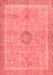 Oriental Red Modern Area Rugs