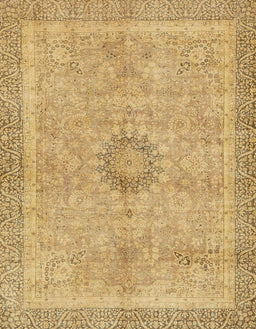 Abstract Cinnamon Brown Oriental Rug, abs5677