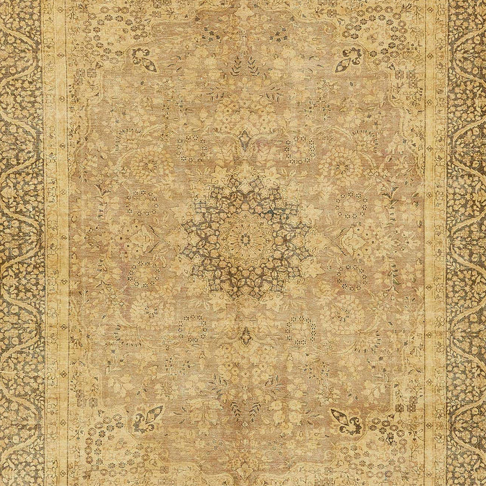 Abstract Cinnamon Brown Oriental Rug, abs5677
