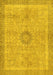 Oriental Yellow Modern Rug, abs5677yw