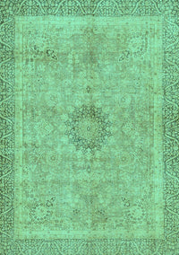 Oriental Turquoise Modern Rug, abs5677turq