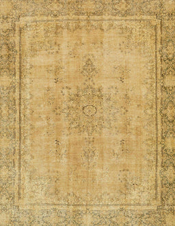 Abstract Cinnamon Brown Oriental Rug, abs5678