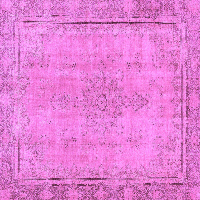 Square Oriental Purple Modern Rug, abs5678pur
