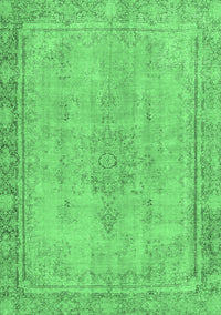 Oriental Emerald Green Modern Rug, abs5678emgrn