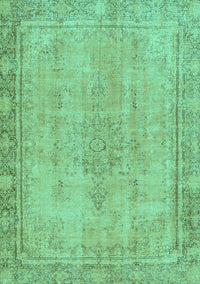 Oriental Turquoise Modern Rug, abs5678turq