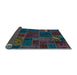 Sideview of Patchwork Light Blue Transitional Rug, abs567lblu