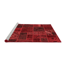 Transitional Red Washable Rugs