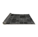 Sideview of Patchwork Gray Transitional Rug, abs567gry