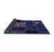 Sideview of Patchwork Blue Transitional Rug, abs568blu