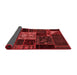 Patchwork Red Transitional Area Rugs