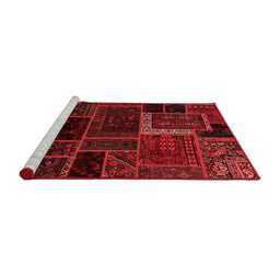 Transitional Red Washable Rugs