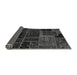 Sideview of Patchwork Gray Transitional Rug, abs569gry