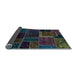 Sideview of Patchwork Light Blue Transitional Rug, abs569lblu