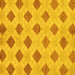 Square Abstract Yellow Modern Rug, abs56yw