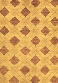 Abstract Brown Modern Rug, abs56brn