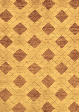 Abstract Brown Modern Rug, abs56brn