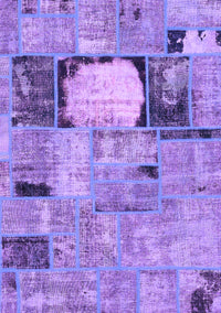 Patchwork Purple Transitional Rug, abs570pur