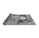 Sideview of Patchwork Gray Transitional Rug, abs570gry