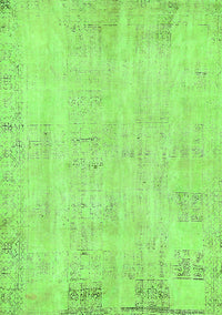 Abstract Green Modern Rug, abs571grn