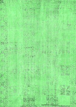 Abstract Emerald Green Modern Rug, abs571emgrn