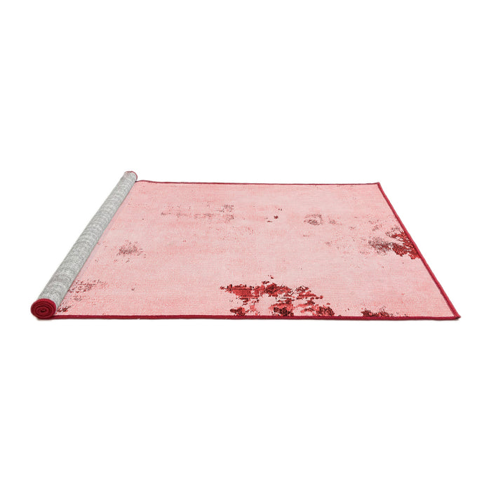 Modern Red Washable Rugs