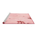 Modern Red Washable Rugs