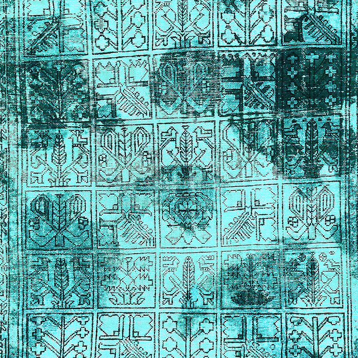 Abstract Light Blue Modern Rug, abs573lblu