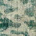 Square Abstract Green Modern Rug, abs573