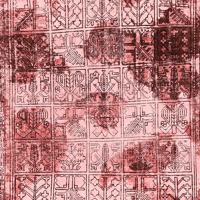 Machine Washable Abstract Red Modern Rug, wshabs573red