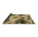 Sideview of Abstract Brown Modern Rug, abs573brn