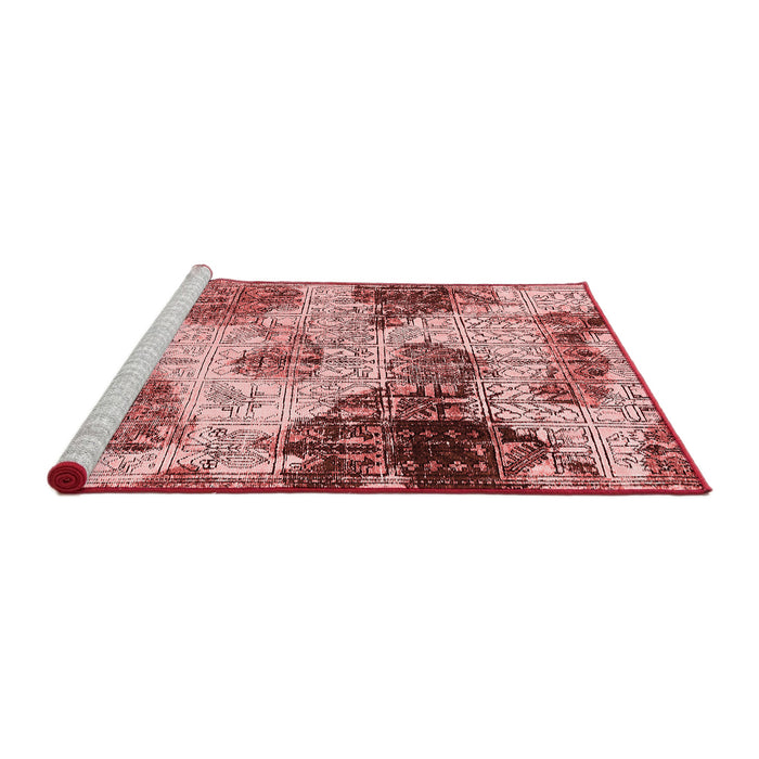 Modern Red Washable Rugs