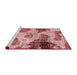 Modern Red Washable Rugs