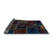 Sideview of Patchwork Light Blue Transitional Rug, abs574lblu