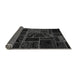 Sideview of Patchwork Gray Transitional Rug, abs574gry