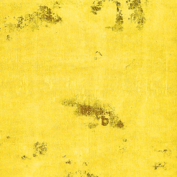 Machine Washable Abstract Yellow Modern Rug, wshabs575yw