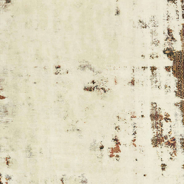 Machine Washable Abstract Vanilla Gold Rug, wshabs576