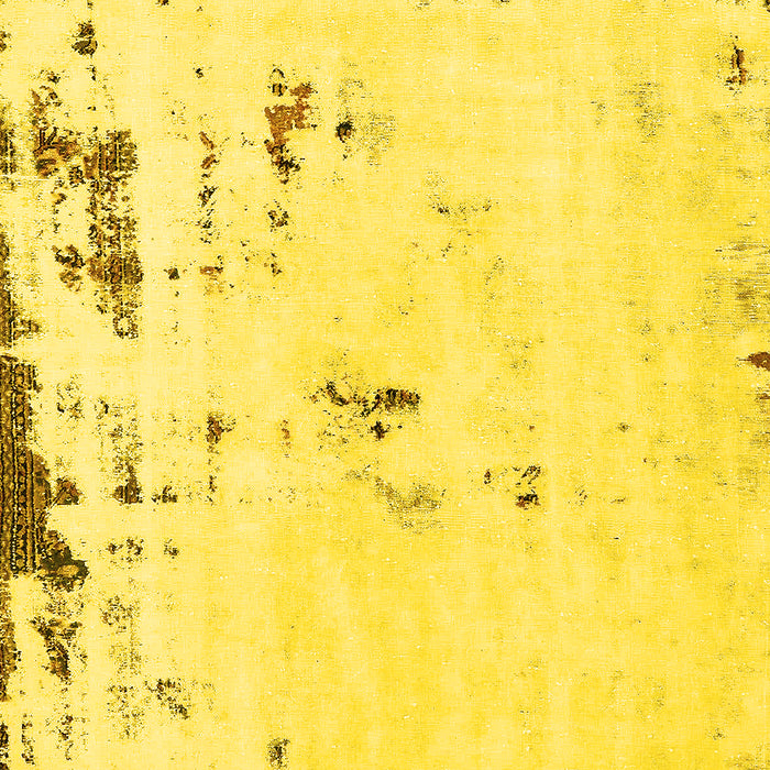 Abstract Yellow Modern Rug, abs576yw