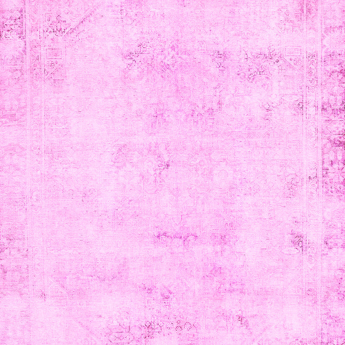 Machine Washable Abstract Pink Modern Rug, wshabs577pnk