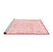 Modern Red Washable Rugs