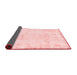 Abstract Red Modern Area Rugs