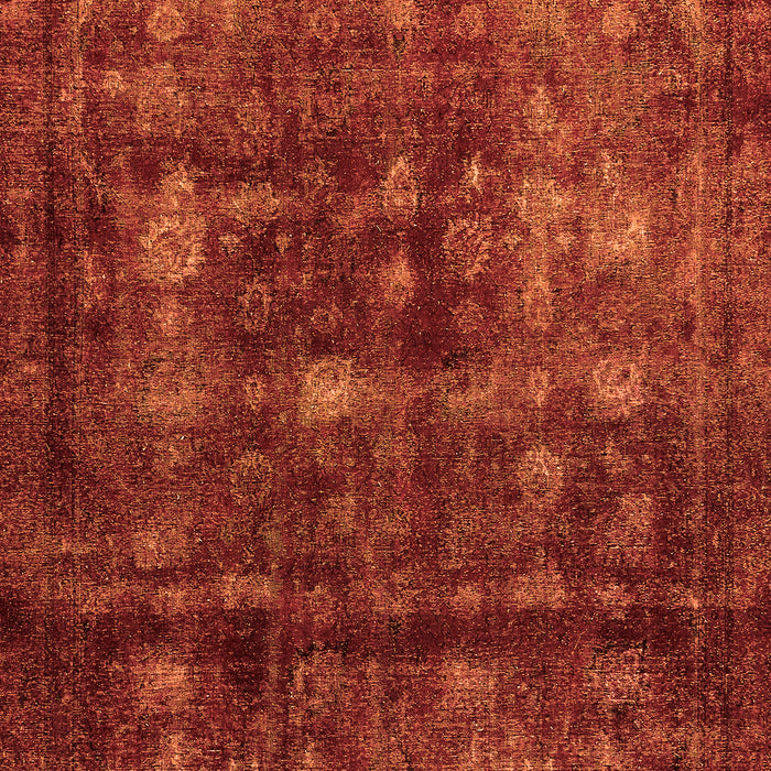 Abstract Orange Modern Rug, abs578org