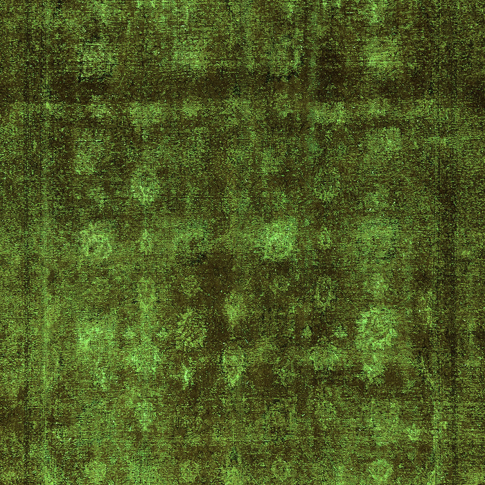 Abstract Green Modern Rug, abs578grn