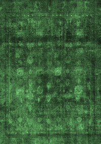 Abstract Emerald Green Modern Rug, abs578emgrn