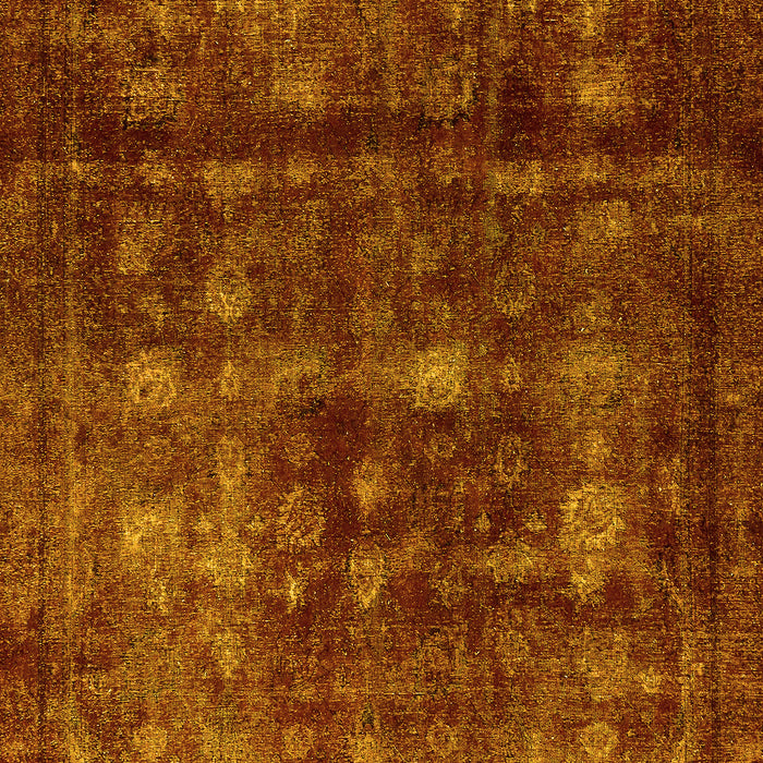 Abstract Yellow Modern Rug, abs578yw