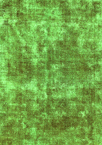 Abstract Green Modern Rug, abs579grn