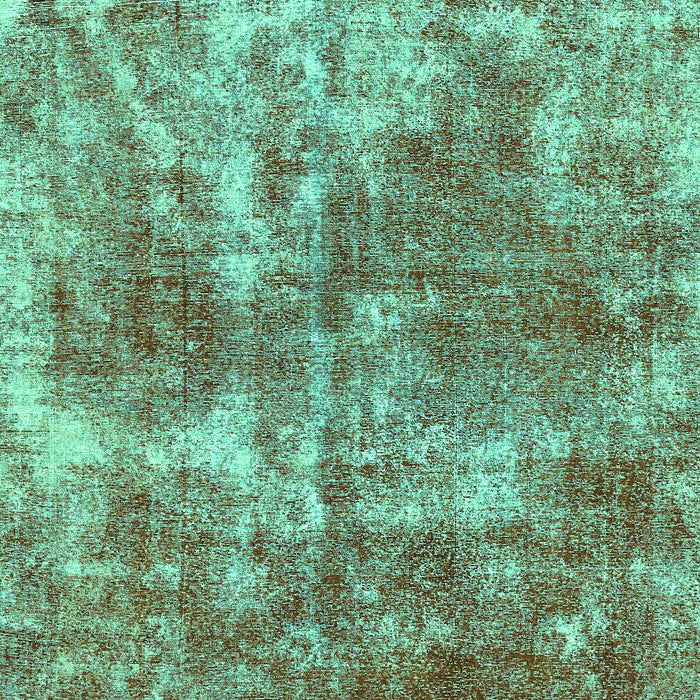 Abstract Turquoise Modern Rug, abs579turq