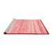 Modern Red Washable Rugs