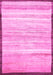 Machine Washable Abstract Pink Modern Rug, wshabs57pnk